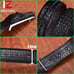 Gator designer belts