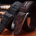 Gator designer belts