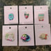 Kirby pin set of 6