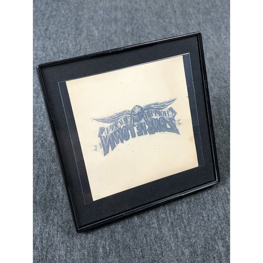 Chopper Chicks In Zombie Town - Movie Promo - Temporary Tattoo - Vintage - Wear