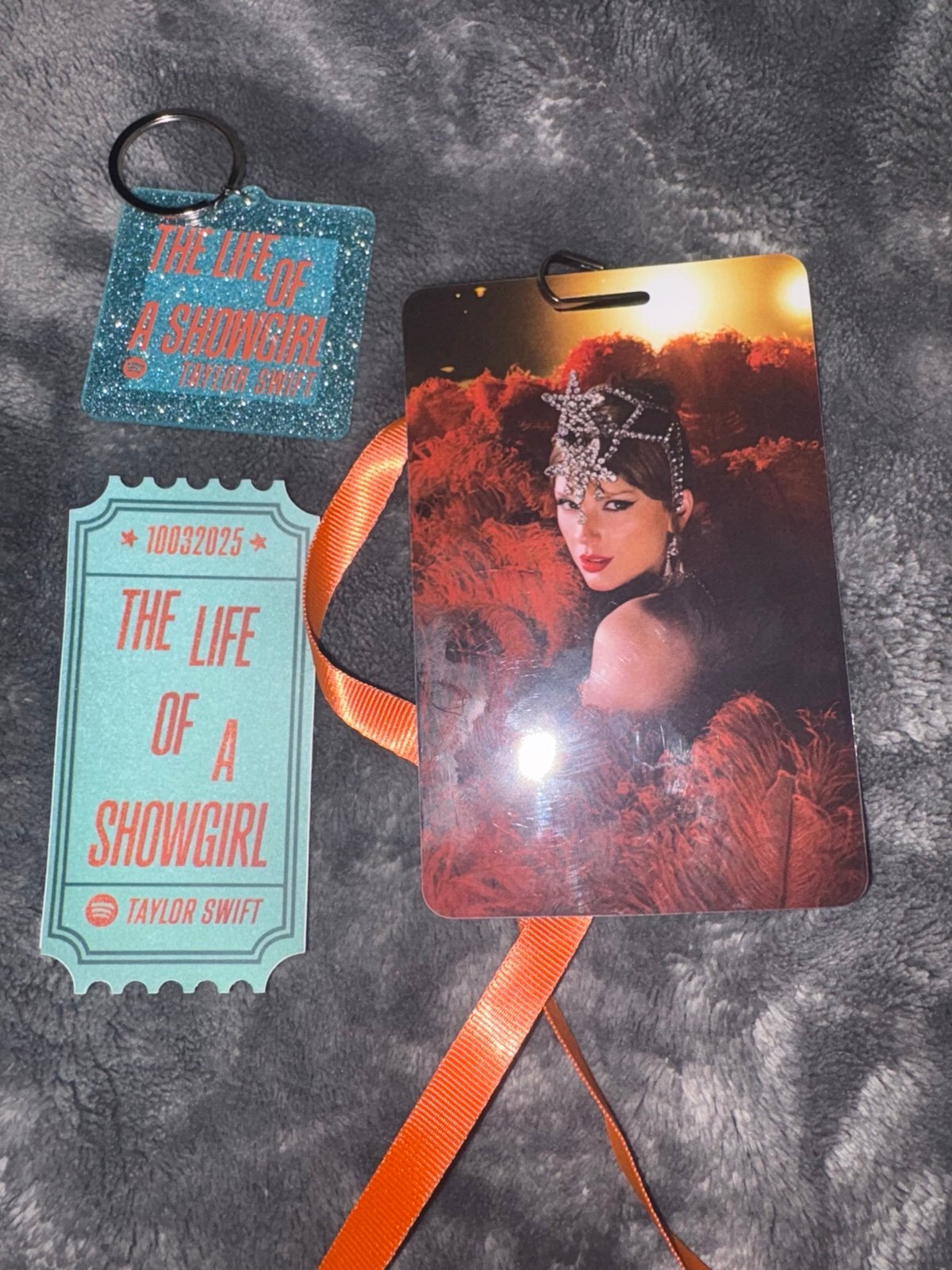 Taylor Swift, life of the showgirl pop-up exclusive