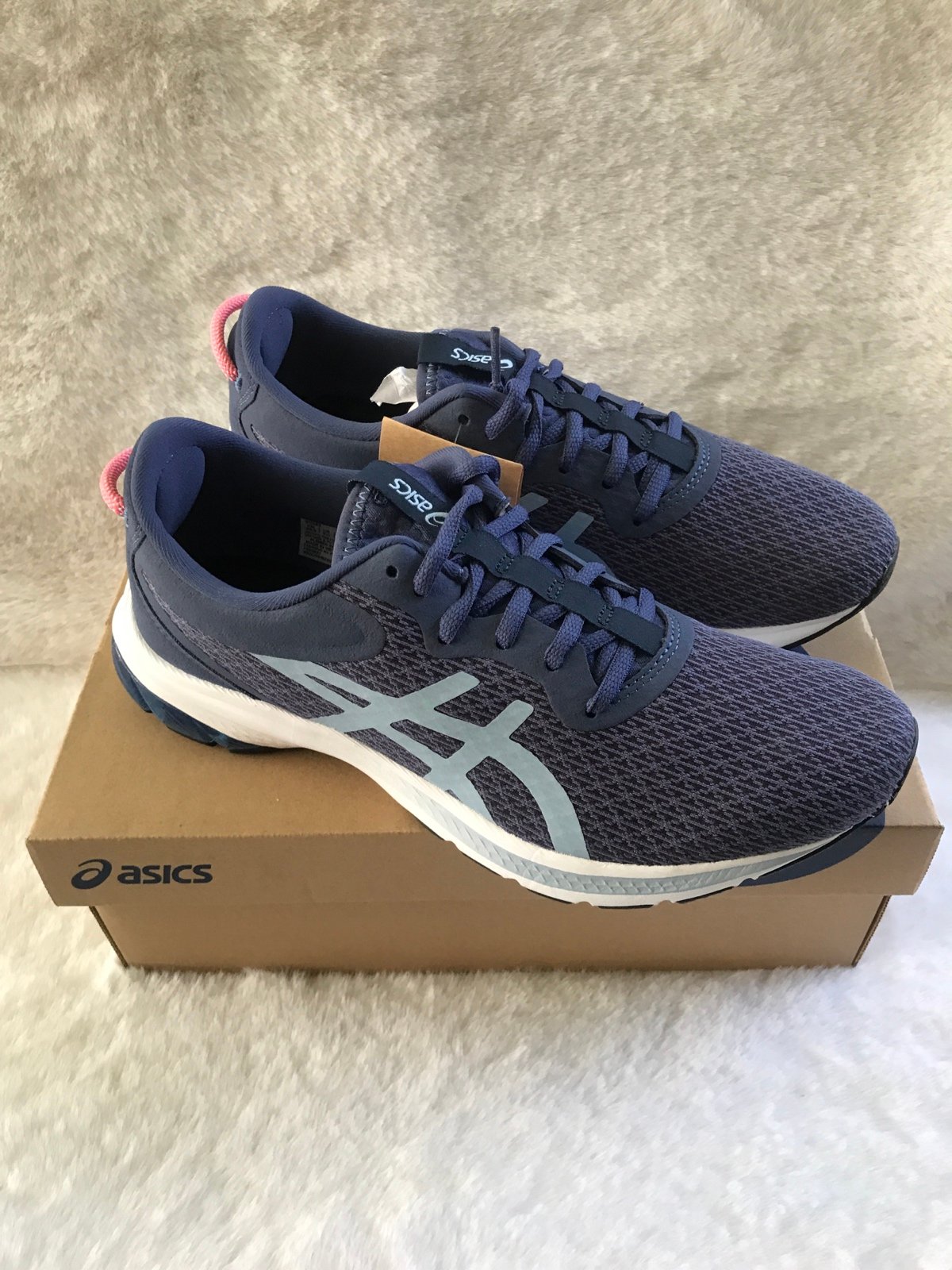 ASICS WOMEN GEL-KUMO LYTE 2 RUNNING SHOES SIZE 9.5 THUNDER BLUE/MIST