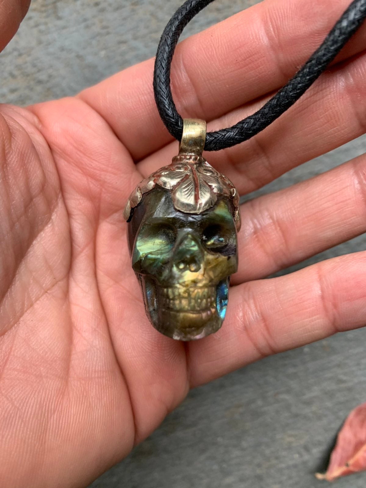 Labodorite pendant