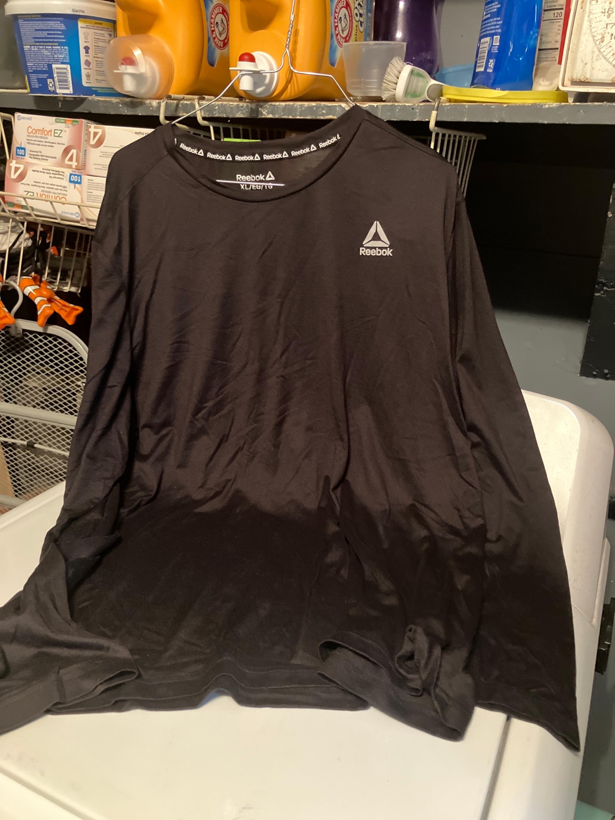 Reebok men’s long sleeve shirt xlarge