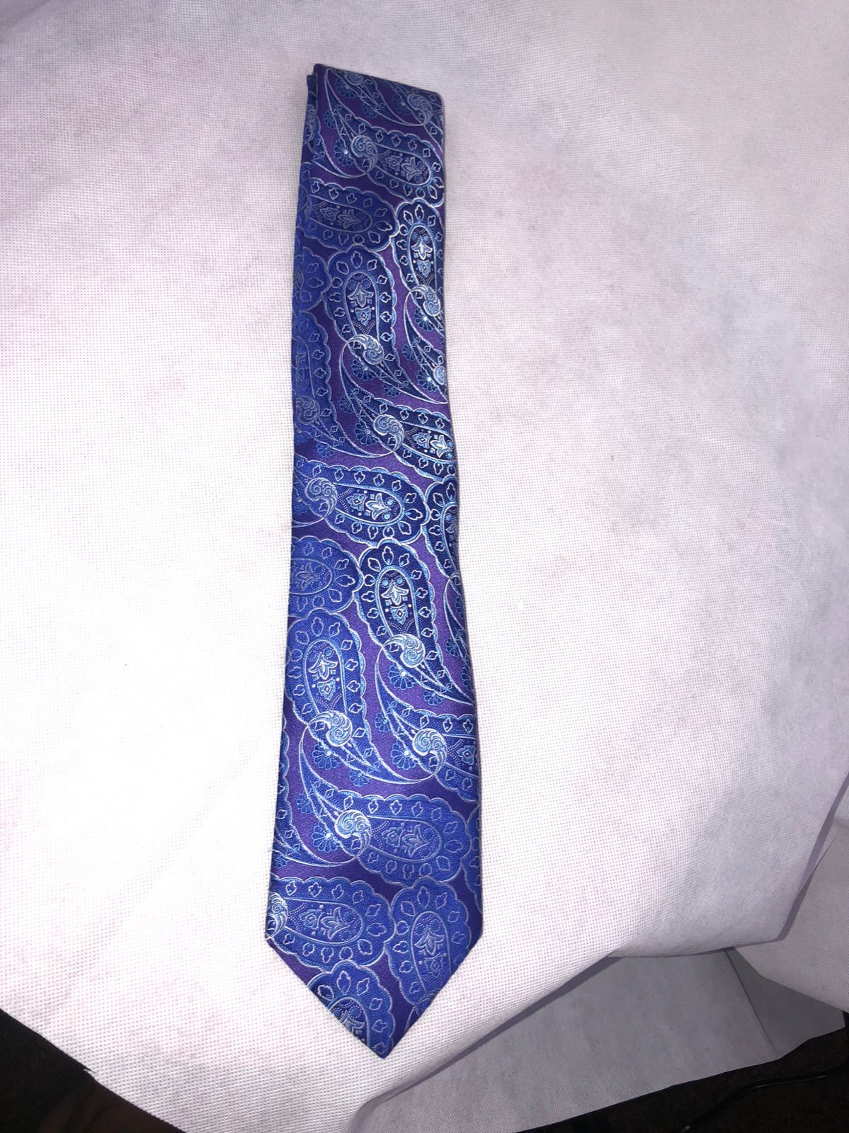 NWOT 95 TED BAKER LONDON 100% SILK Purp