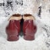 Tory Burch Women's Gigi Mid-Heel Pumps Patent Leather Wine Red Size 7