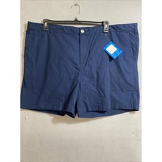 Columbia Men's Blue Boneheaded II Big & Tall Shorts 100% Cotton Size 46 NWT
