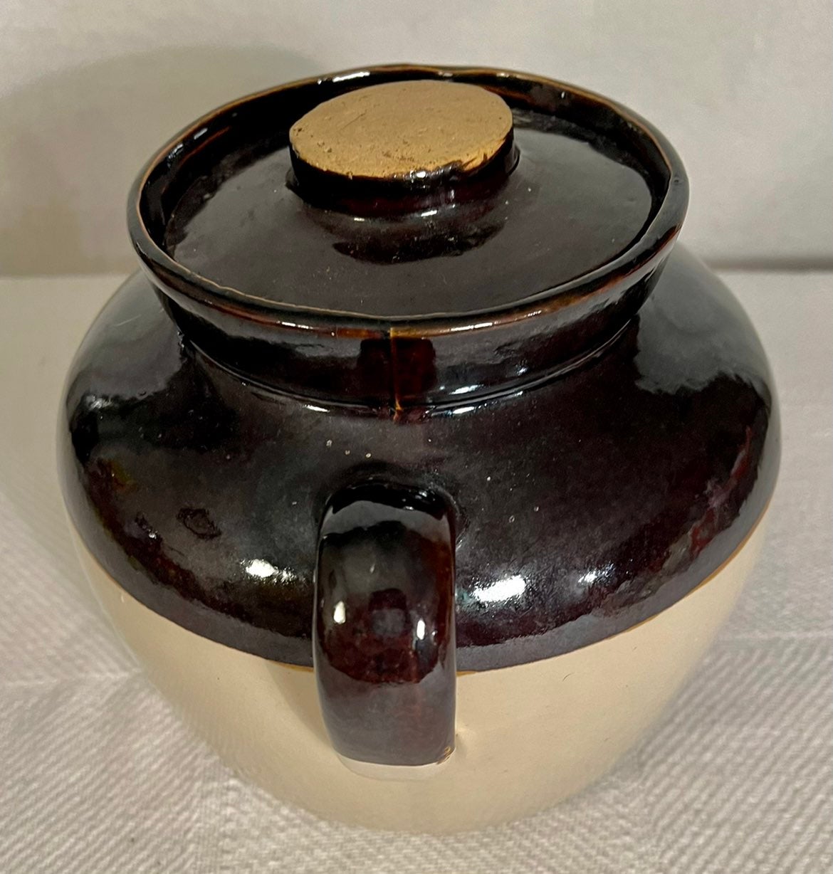 Vintage Durgin Park Market Dining Rooms USA Boston Bean Pot Crock shops Pot #3.