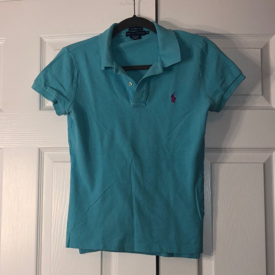 Ralph Lauren women’s blue polo shirt