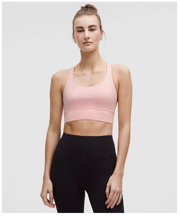 [EUC Size 8] Lululemon Energy Longline Bra (no pads)