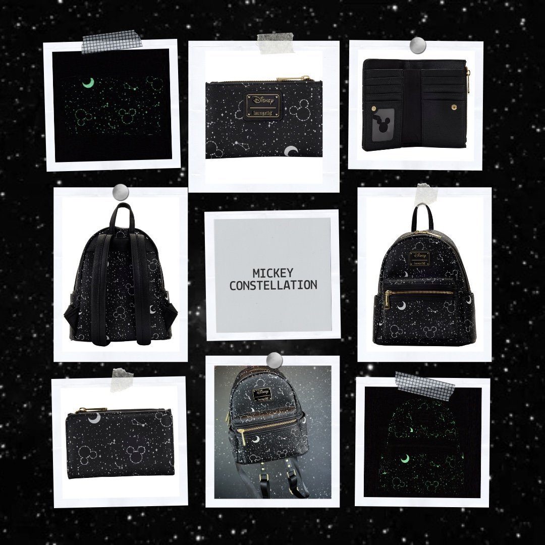 Mickey constellation Loungefly set