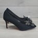 NEW Antonio Melani Classic Glitter Bows Heels shoes sz 6M