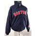 Boston Red Socks Authentic Majestic Blue Thick Nylon Winter Bomber Jacket Sz XXL