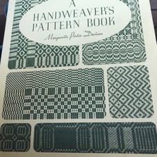 A Handweaver’s Pattern Book Marguerite Porter Davison Hard Cover Handweaving