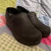 Womens Dansko Black Leather 6.5