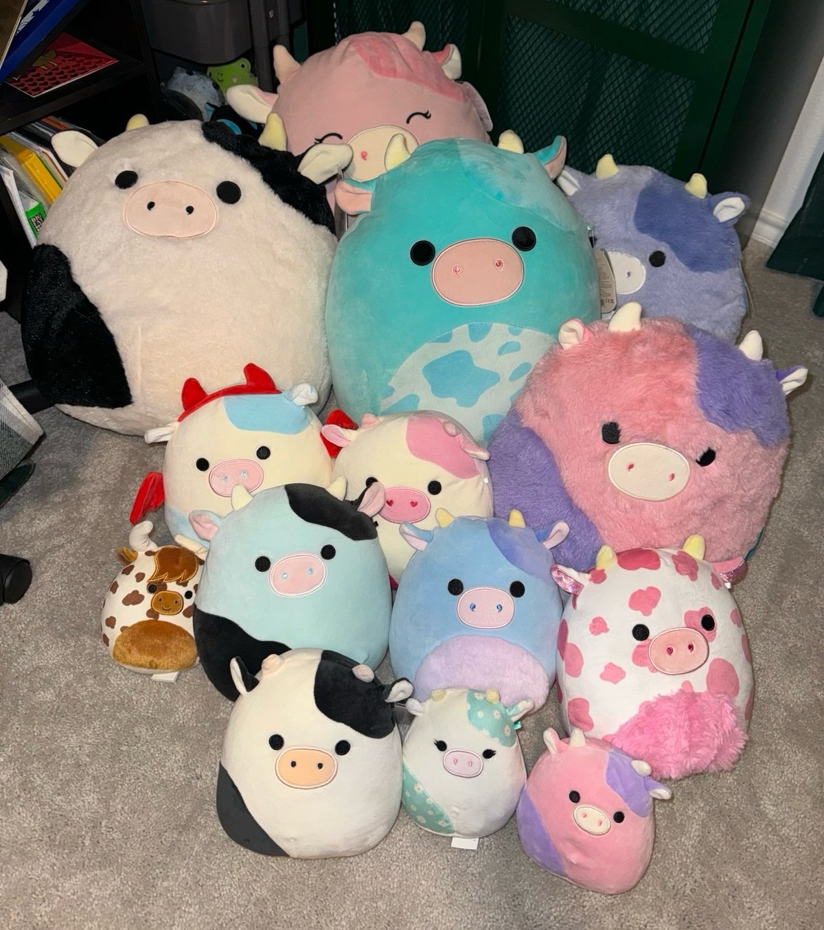 Squishmallow Cows