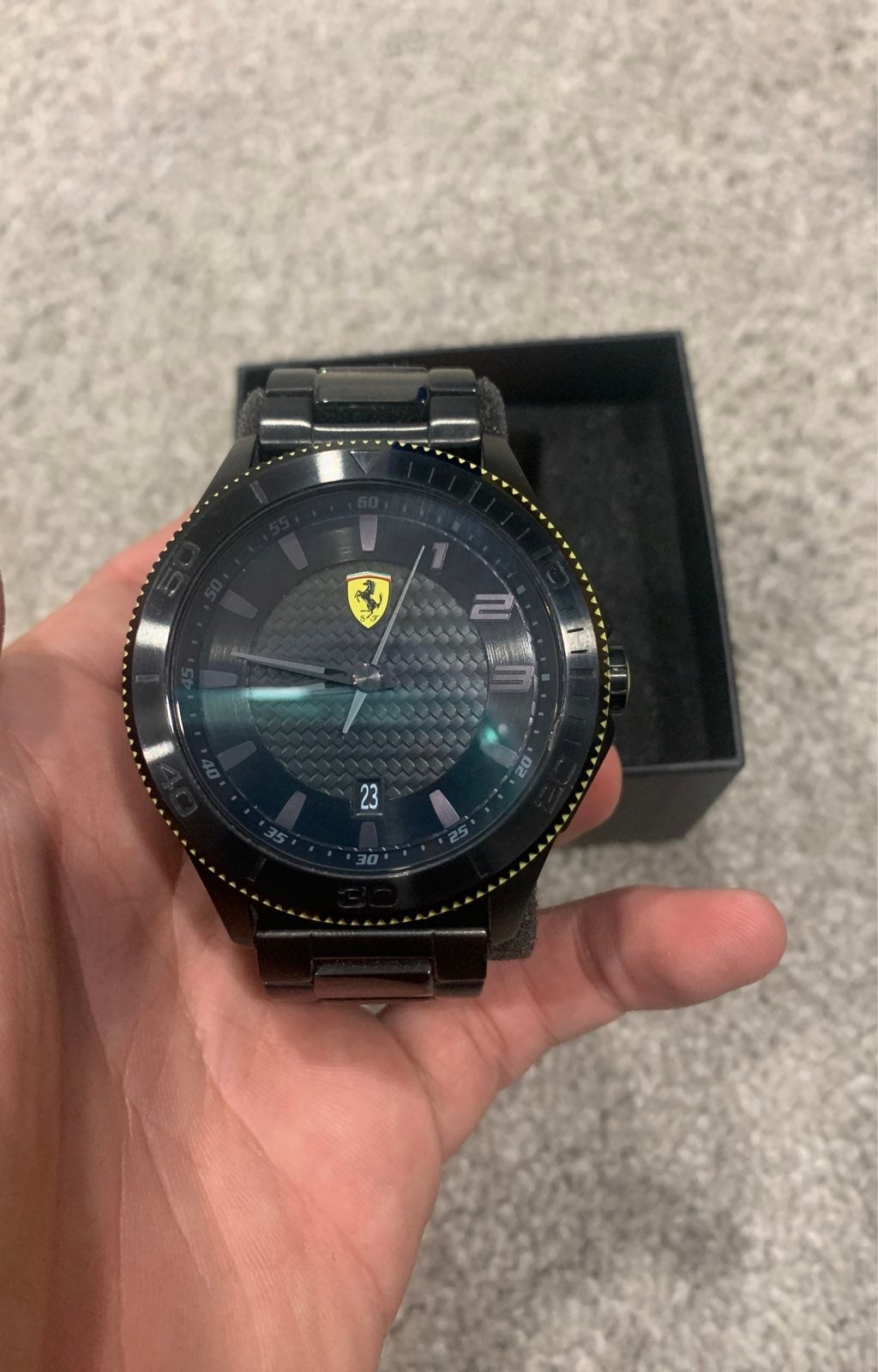 Scuderia Ferrari Black Watches for Men | Mercari