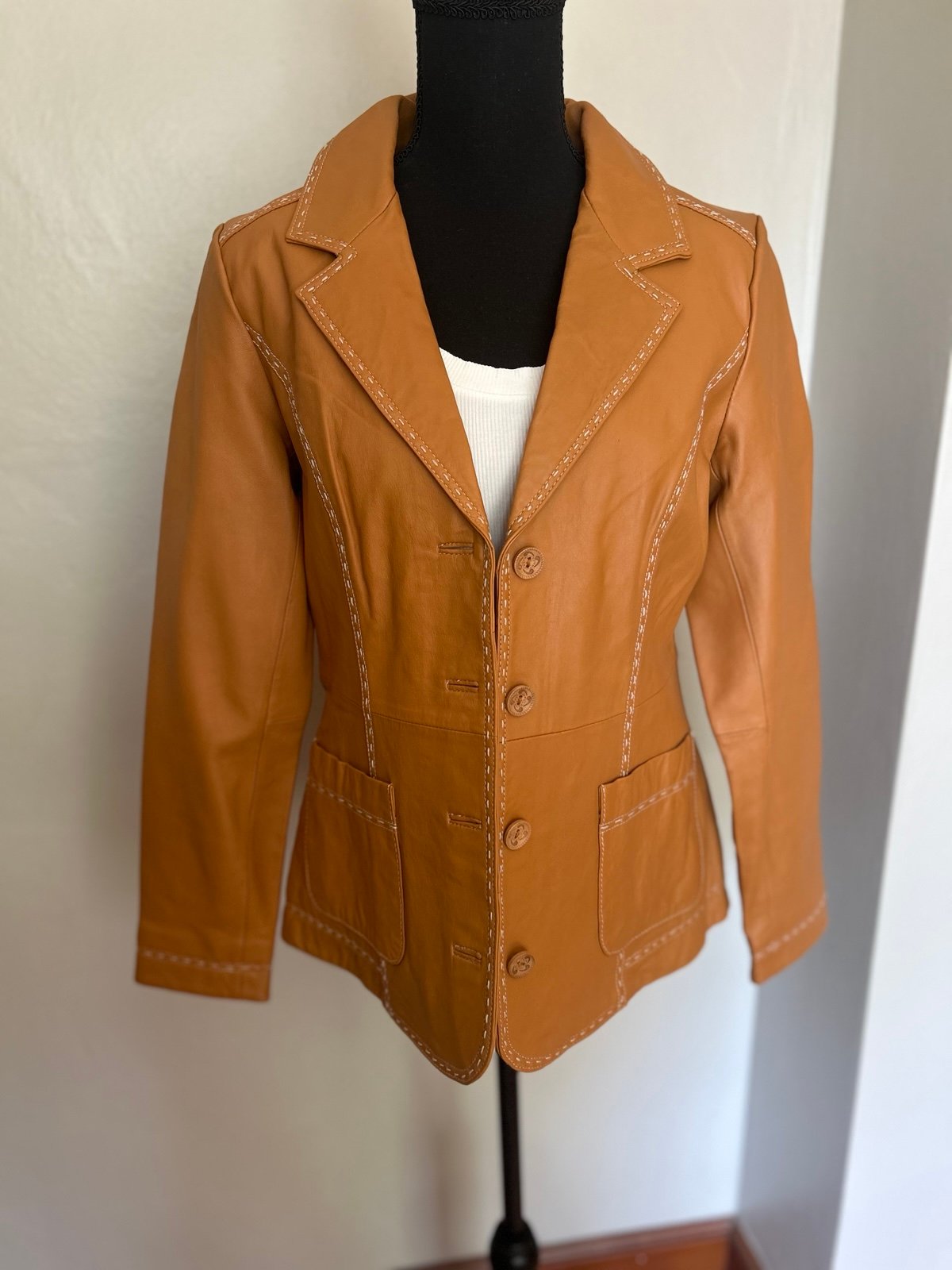 The Territory Ahead Women’s Leather Jacket / Blazer Size 8