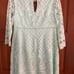 Gorgeous NWT Seafoam Green Lace Maternity Dress - Size Medium