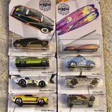 Hot Wheels 1969-2019 Larry Wood 50th Anniversary Collection Full Set of 10