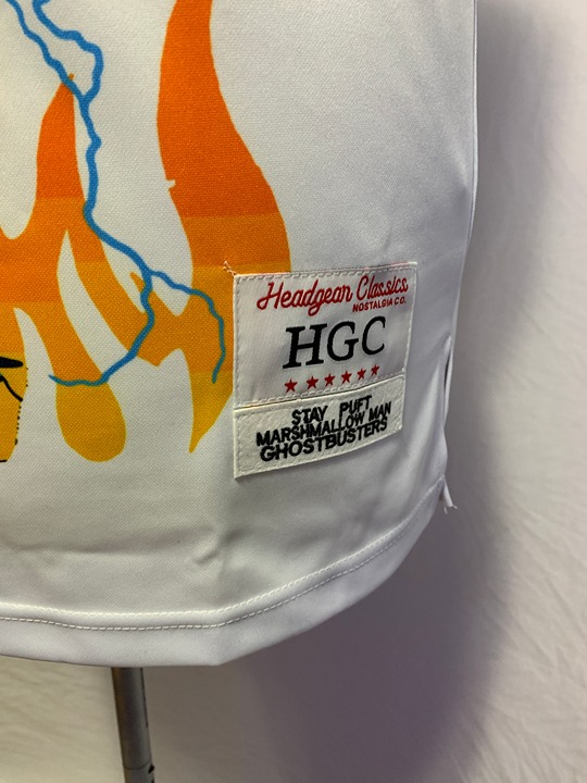 Headgear Classics Basketball Jersey Ghostbusters Stay Puft Zuul Slimer Mens XL - detail