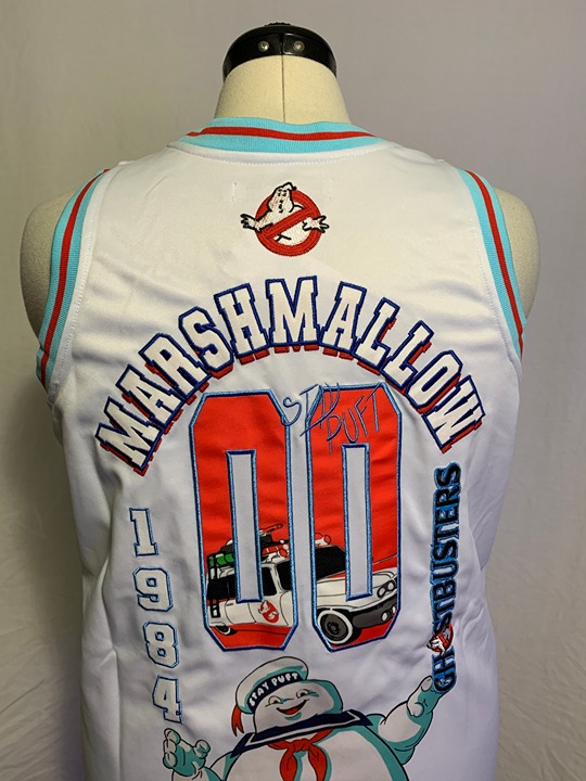 Headgear Classics Basketball Jersey Ghostbusters Stay Puft Zuul Slimer Mens XL - detail