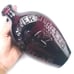 Gen Taylor Never Surrenders Flask Bottle Amethyst color w/ Cannon RARE HTF