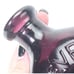 Gen Taylor Never Surrenders Flask Bottle Amethyst color w/ Cannon RARE HTF