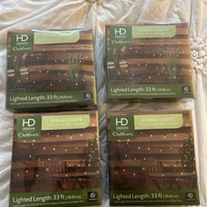 STRING LIGHTS 4 boxes unopened