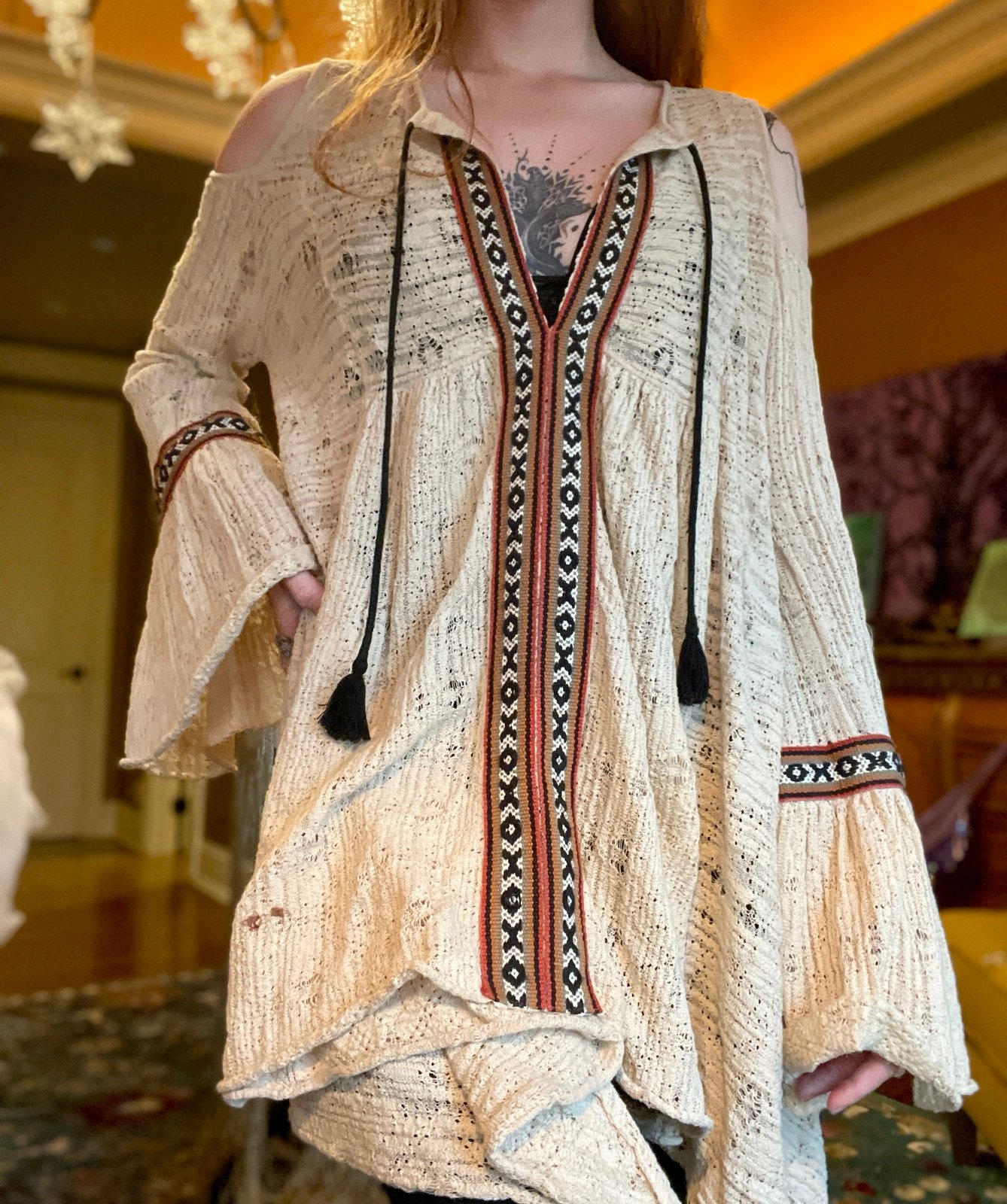 Unique Hippie Blouse