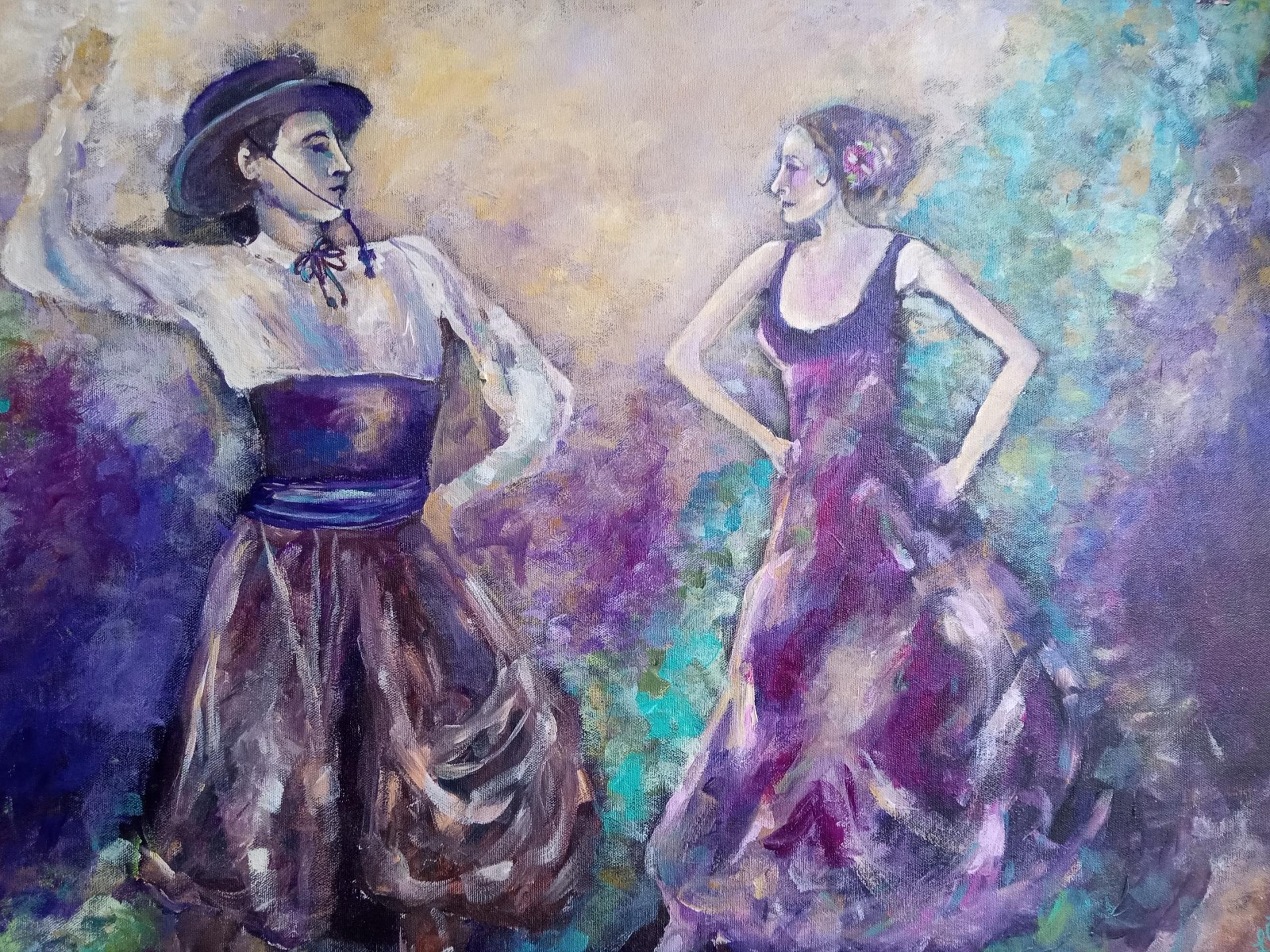 Canvas painting