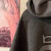 Plus Size Bebe Women’s gray stylish hoodie size 3X NEW