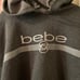 Plus Size Bebe Women’s gray stylish hoodie size 3X NEW