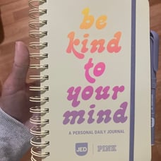 Htf VS PINK Be kind to Your Mind Journal with pen