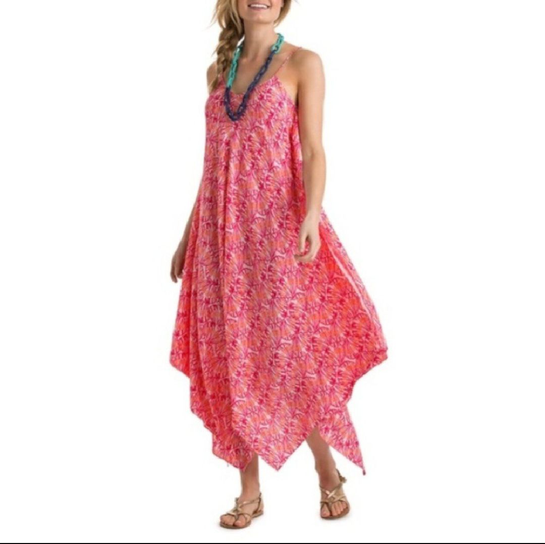 Vineyard Vines Shells Print Maxi Dress