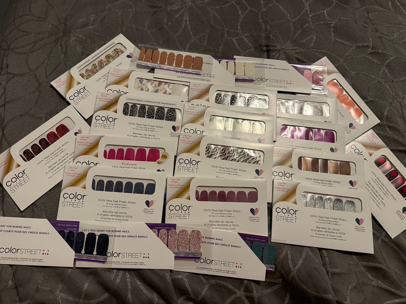 LAST CALL! Make offer! Color Street polish: lot of 22!