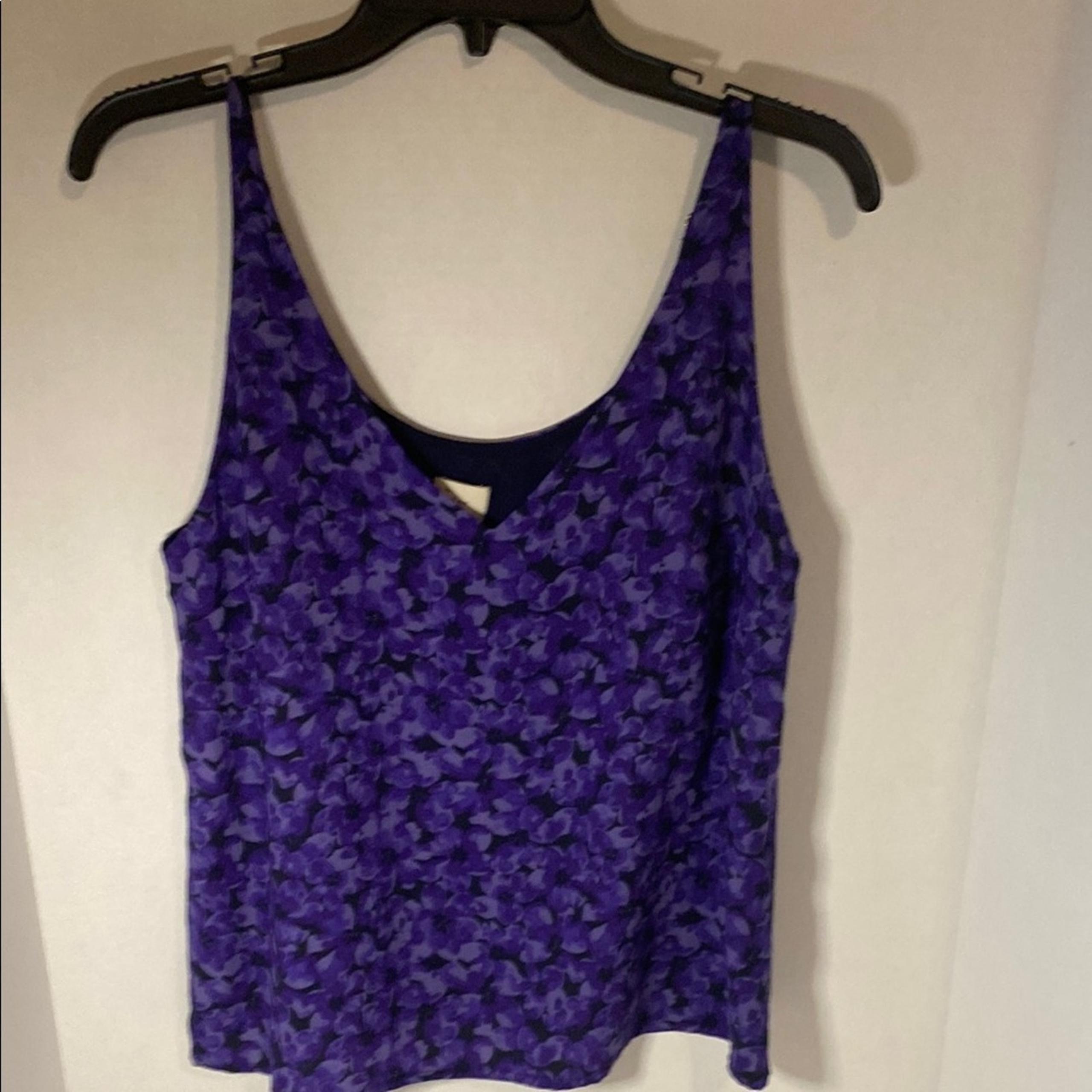 A New Day Purple Floral Women's Camisole Top
