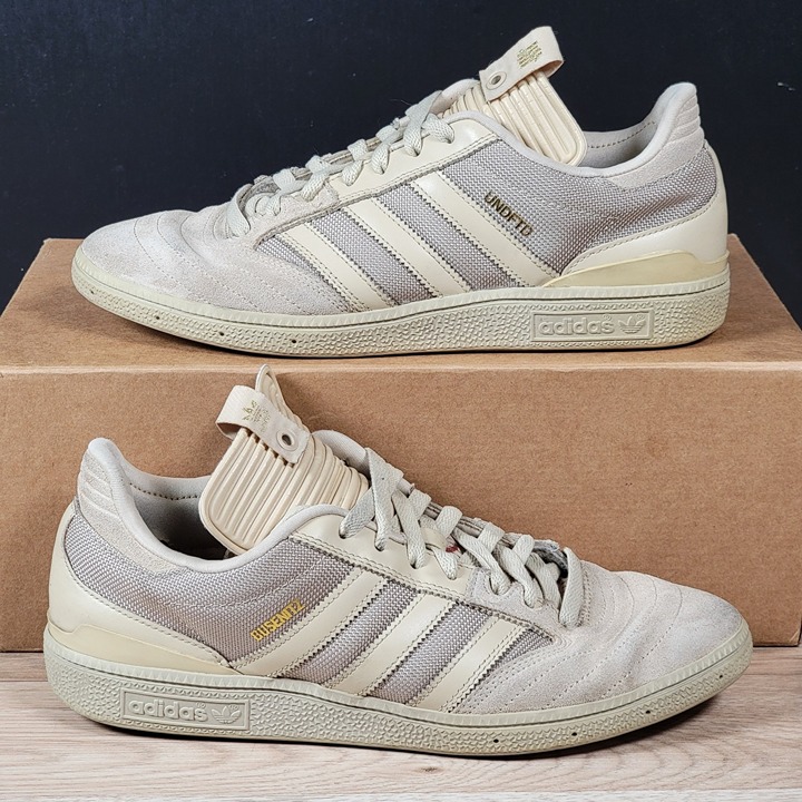 adidas x UNDFTD Busenitz Shoes Mens Size 8.5 Beige Consortium Sneakers B42352