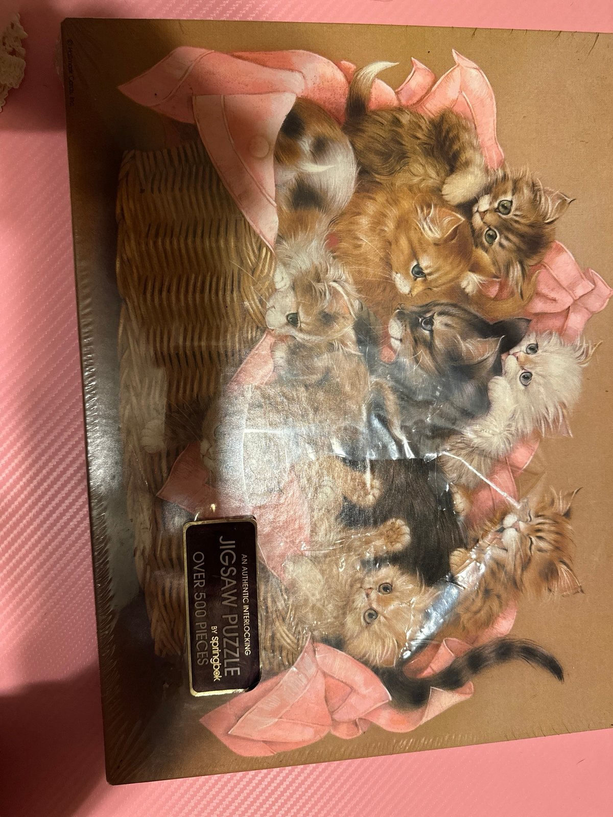 Springbok Kitten Caboodle Vintage NIB 500 piece puzzle
