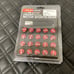 New 20PCs Red Rays Style Lug Nuts M12x1.25