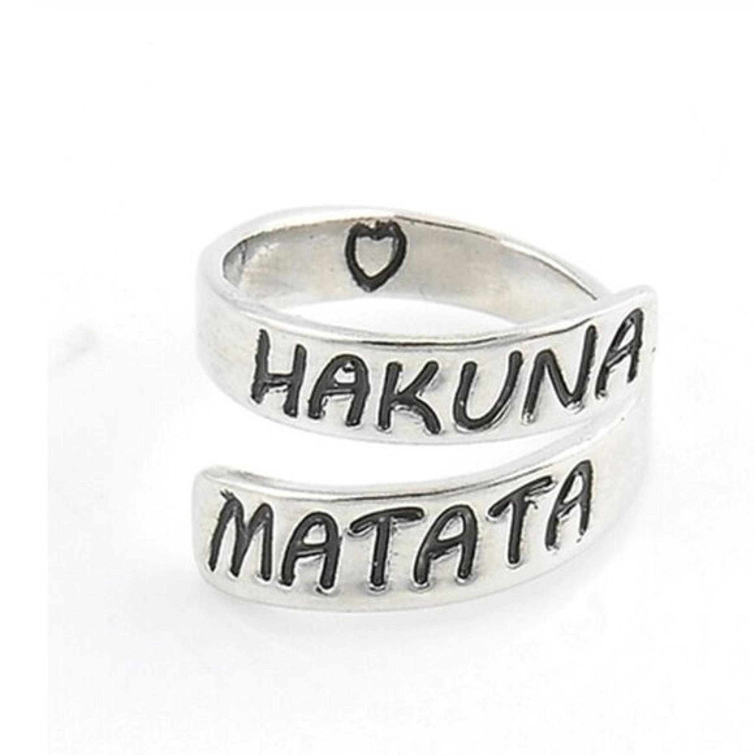 New! Women's Disney Hakuna Matata Ring