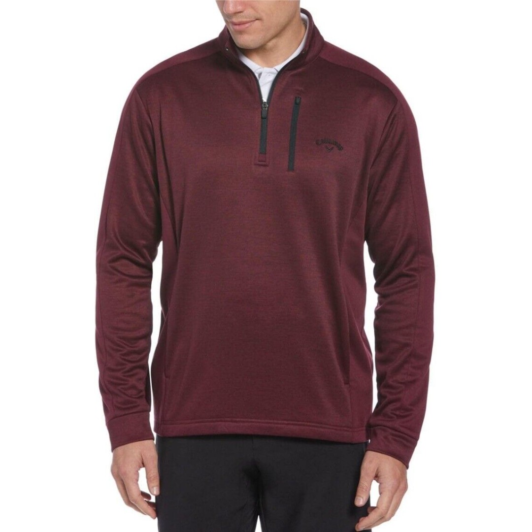 Callaway Men's 1/4 Zip Pullover Performance Mock Neck Size 2XL