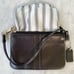 Coach Signature Black Leather Wristlet
