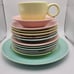 Lot Of 9 Assorted LuRay Pastels Pieces 1950s Used Condition Project Pieces