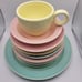 Lot Of 9 Assorted LuRay Pastels Pieces 1950s Used Condition Project Pieces