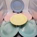 Lot Of 9 Assorted LuRay Pastels Pieces 1950s Used Condition Project Pieces
