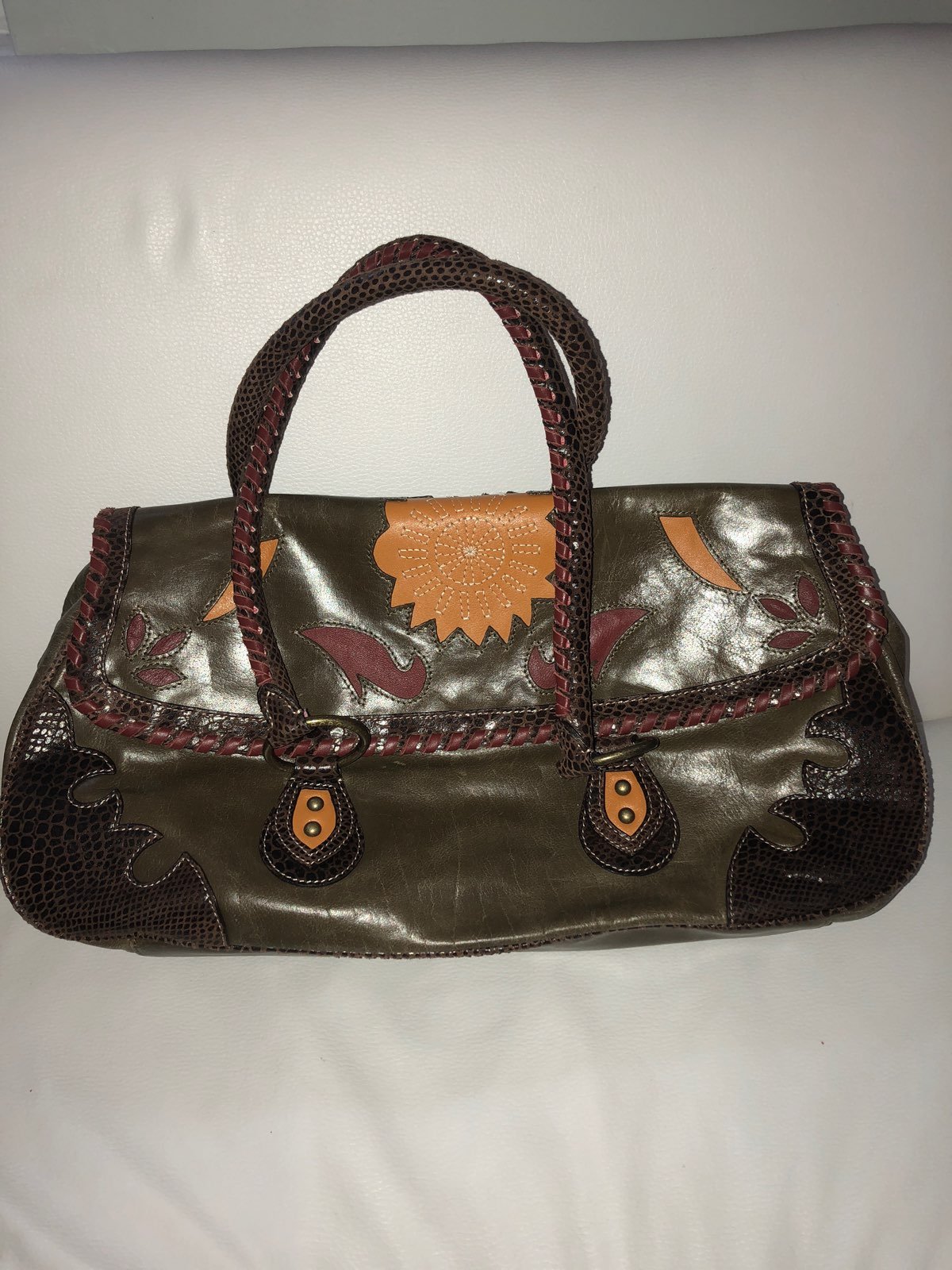 BCBGIRLS BCBG GIRLS Leather Satchel