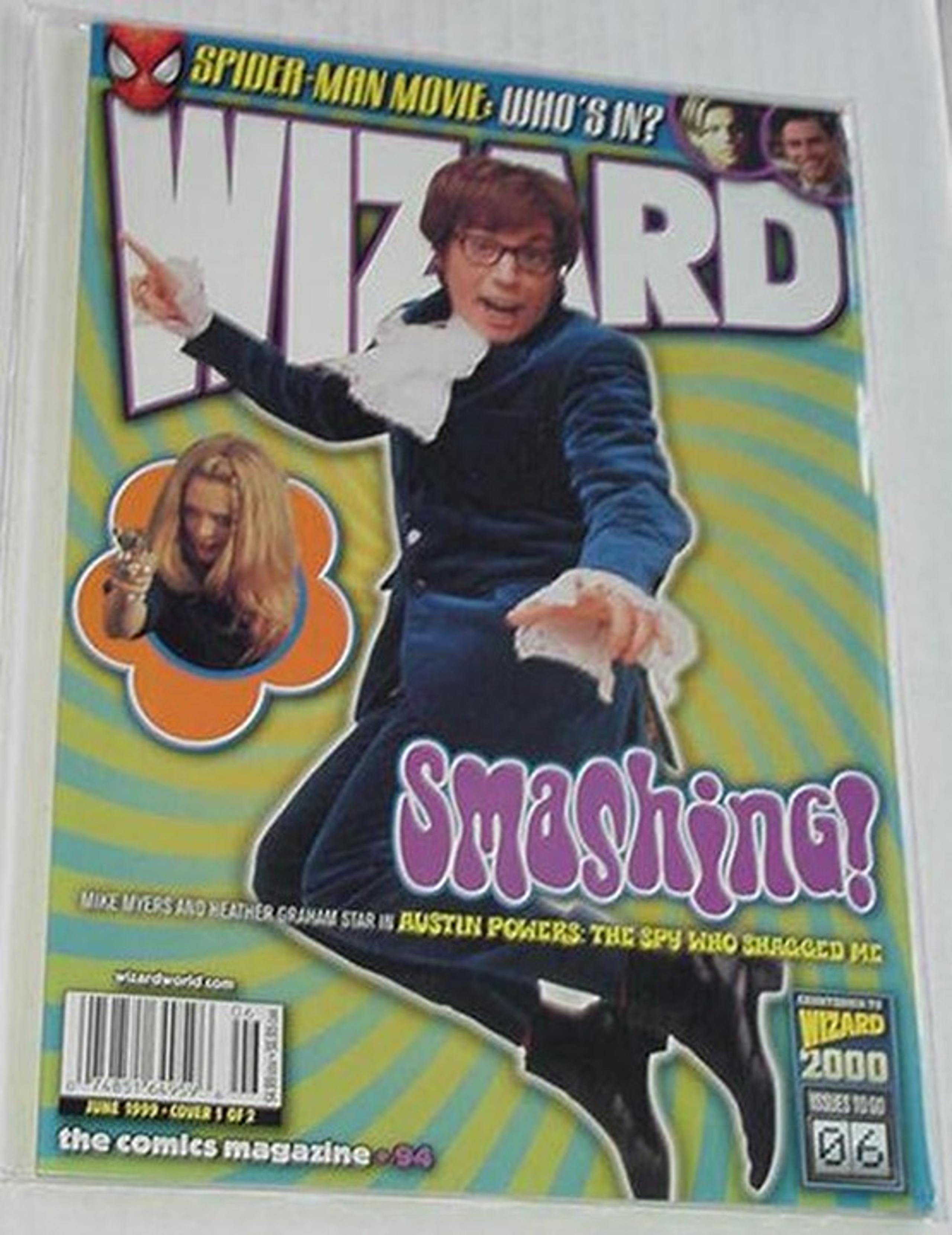 Wizard 94 Austin Powers Mike Myers Movie Cvr