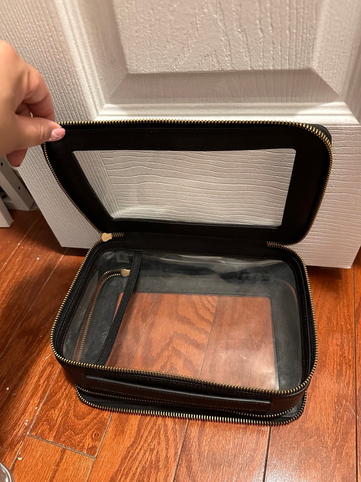 Truffle Clarity Jumbo Jetset Case (Black)