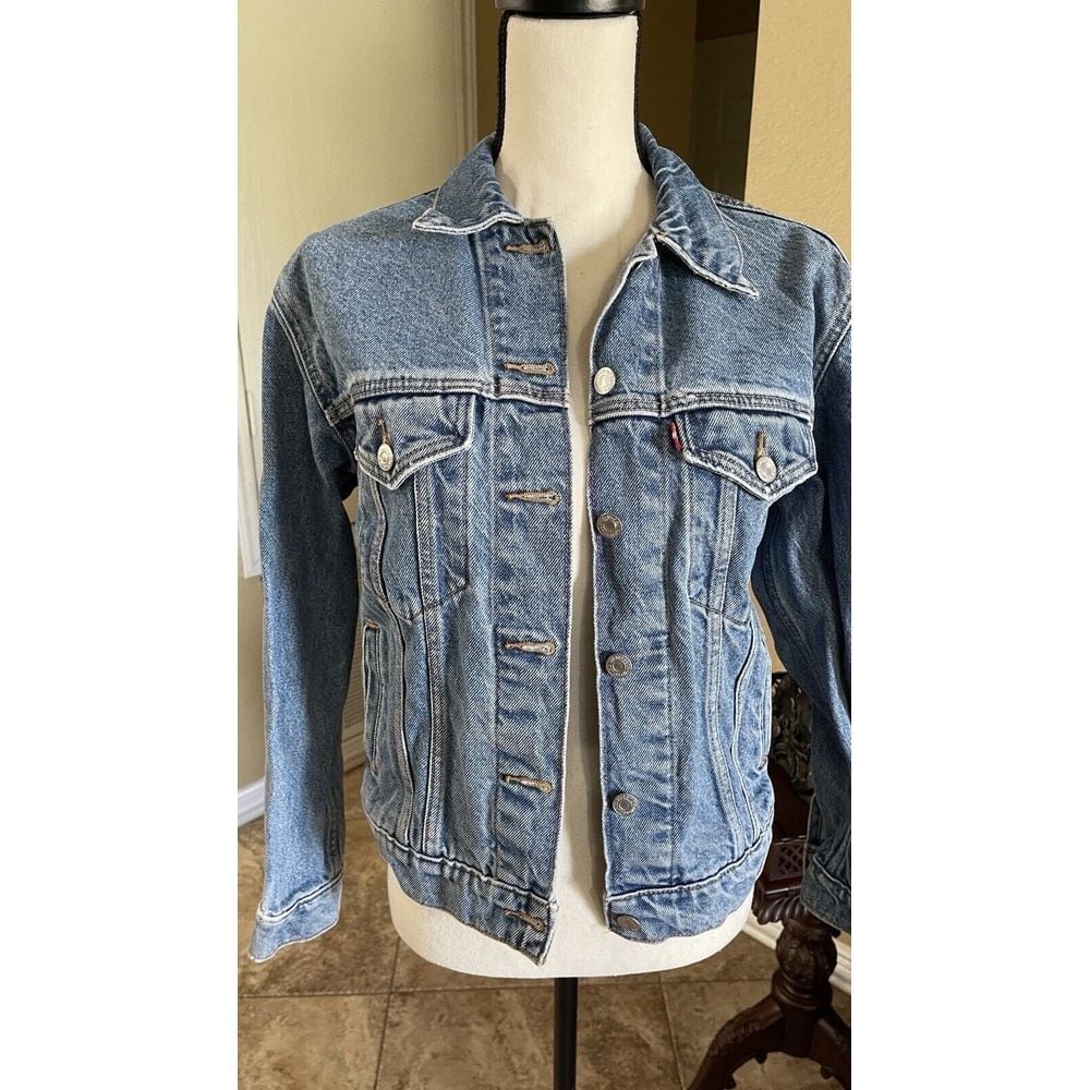levis womens denim jacket size x-small